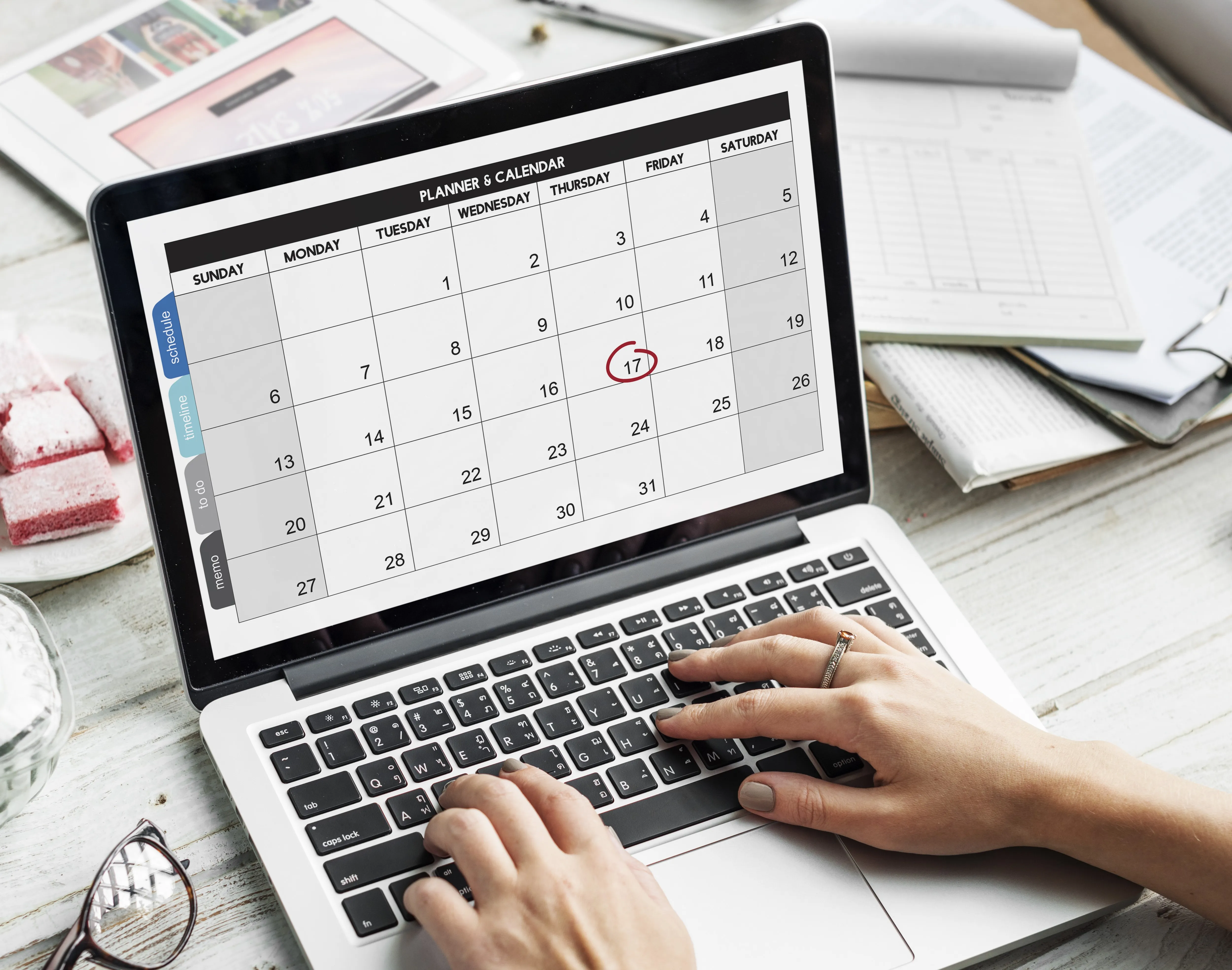 Clear timeline that transmits confidence to the client